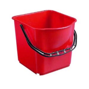 Seau polyethylene capacite 15l rouge - DME - Les seaux