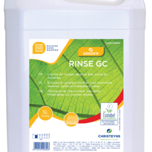 Green r rinse gc liquide de rinçage pour lave-vaisselle automatique. eau moyenne et douce 5l - CHRISTEYNS