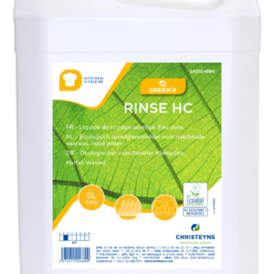 Liquide de rincage green'r rinse hc spÉcial eaux douces a moyennement dures 5l - CHRISTEYNS - PRODUITS VAISSELLE