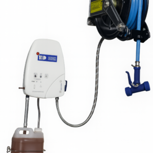 Centrale de nettoyage et desinfection 1 produit +enrouleur automatique inox - SEKO - centrale de nettoyage