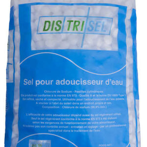 Sel pour adoucisseur le sac de 25kg - DISTRISEL - HYGIENE CUISINE