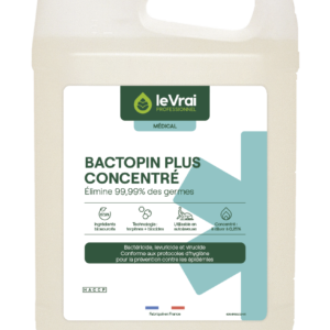 Le vrai detergent desinfectant ddo concentre bactopin s - 5 l - LE VRAI PROFESSIONNEL - Entretien des sols