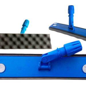 Balai trapèze plastique semelle mousse 40cm - TAMPEL