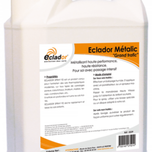 Eclador metalic - emulsion metallisee grand trafic - le bidon de 5 litres - HYDRACHIM - Cire et emulsion métalisée