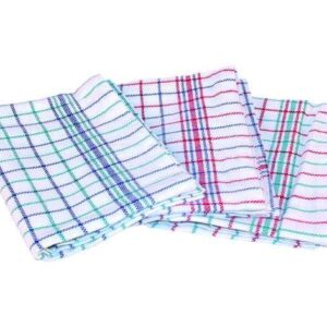 Torchon luxe coton 65x65cm l lot de 3 - LAMATEX - les microfibres