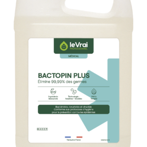 Detergent desinfectant bactopin plus le vrai pae bidon de 5 litres - LE VRAI PROFESSIONNEL - Nettoyant multi-surfaces