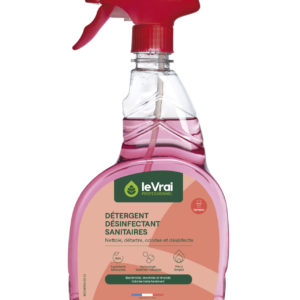 Detergent desinfectant sanitaire 5 en 1 le vrai le spray de 750ml - LE VRAI PROFESSIONNEL - Entretien sanitaire
