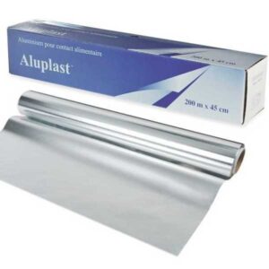 Aluminium boite distributrice 0,45*200 - ALUPLAST - Eponge et recurant